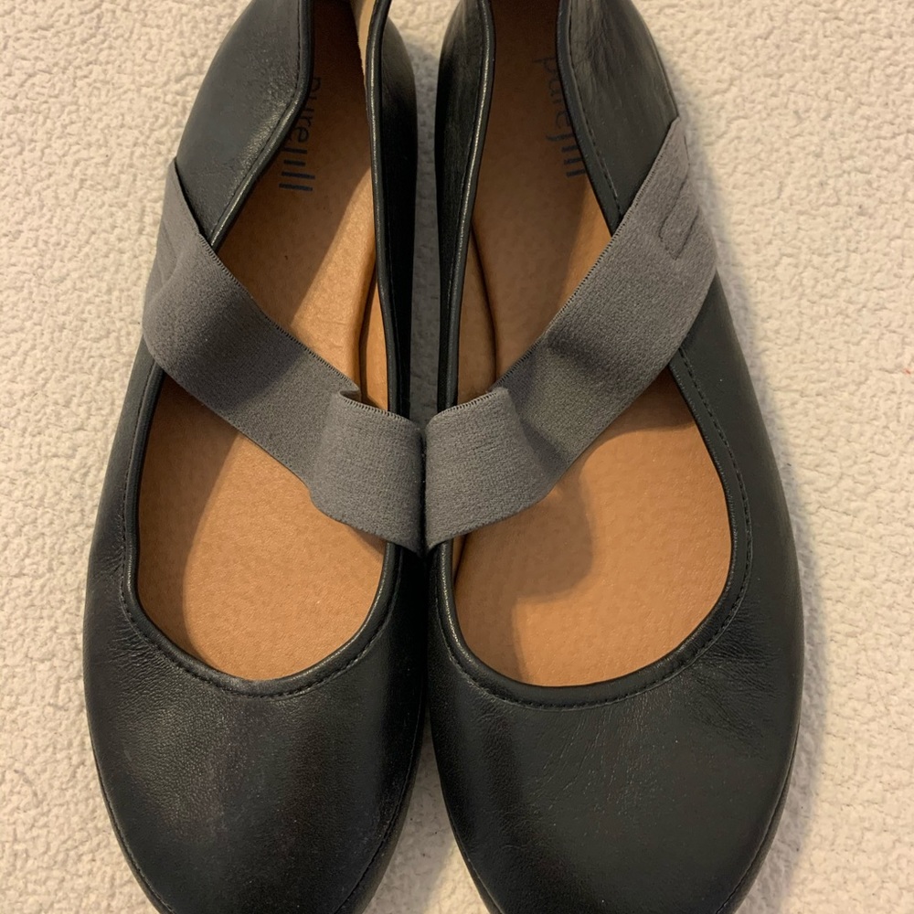 J Jill Black Flats